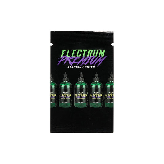 Electrum Premium Tattoo Stencil Primer — .10oz Sample Packet Electrum Premium Tattoo Stencil Primer — .10oz Sample Packet