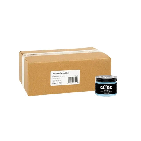 Recovery Tattoo Glide — 6 fl oz Jar — Case of 12 Recovery Tattoo Glide — 6 fl oz Jar — Case of 12