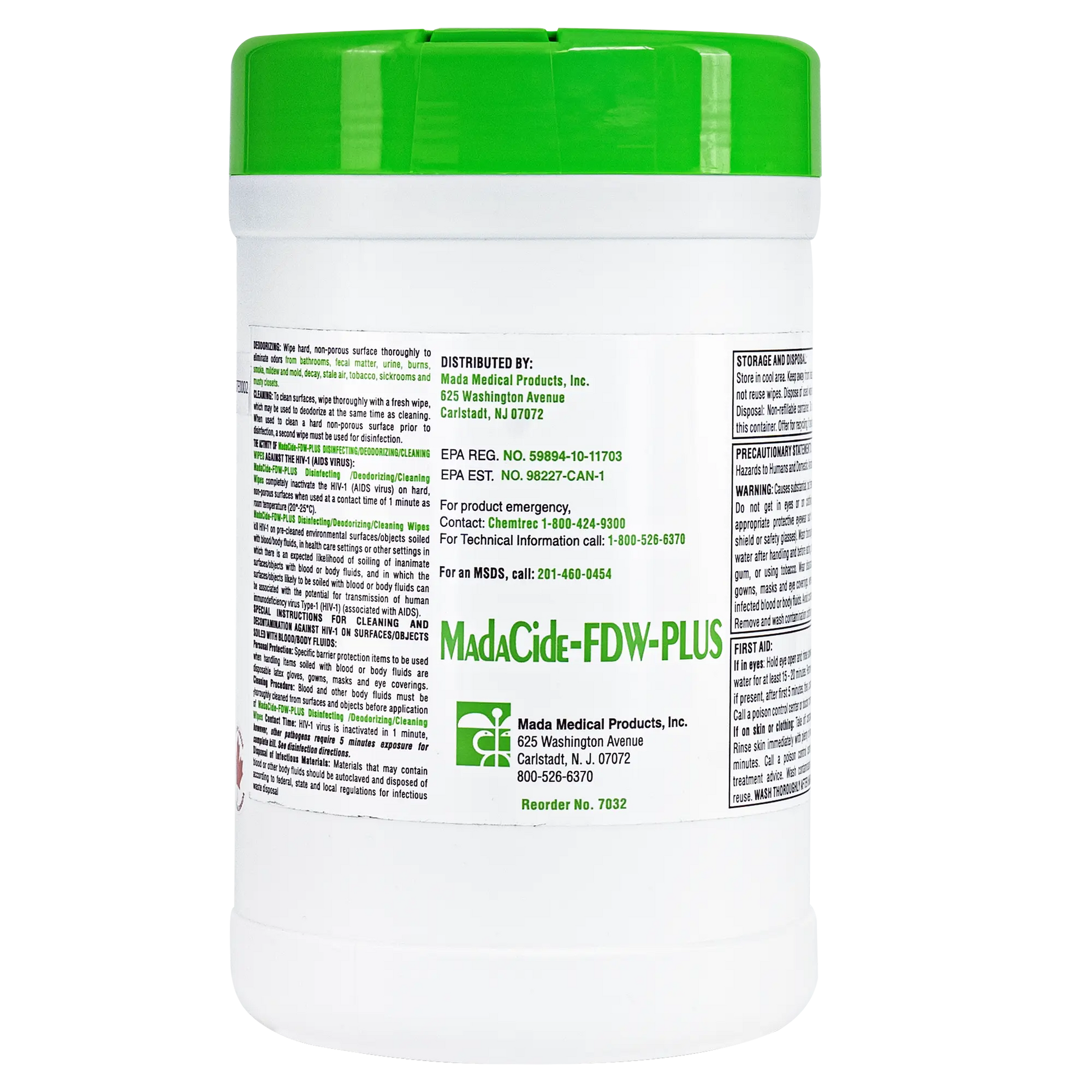 Madacide Wipes