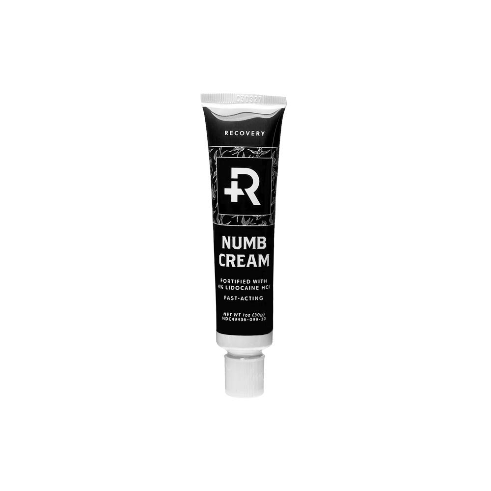 Recovery Numb Tattoo Numbing Cream — 1oz Tube - Darklab Tattoo Supplies