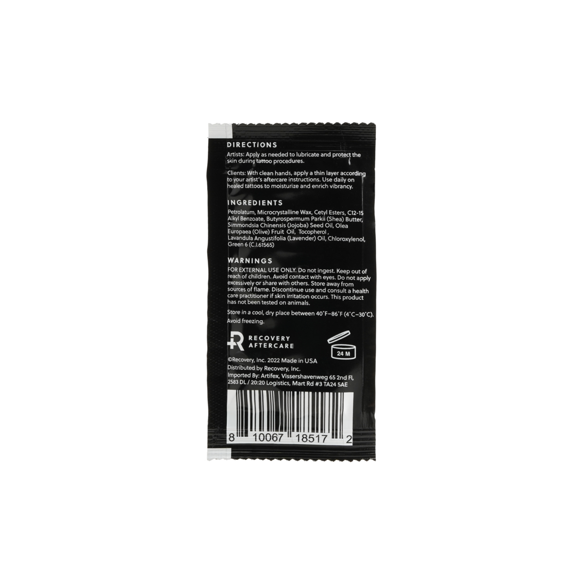 Recovery Tattoo Glide Darklab Tattoo Supplies Recovery Tattoo Glide Darklab Tattoo Supplies