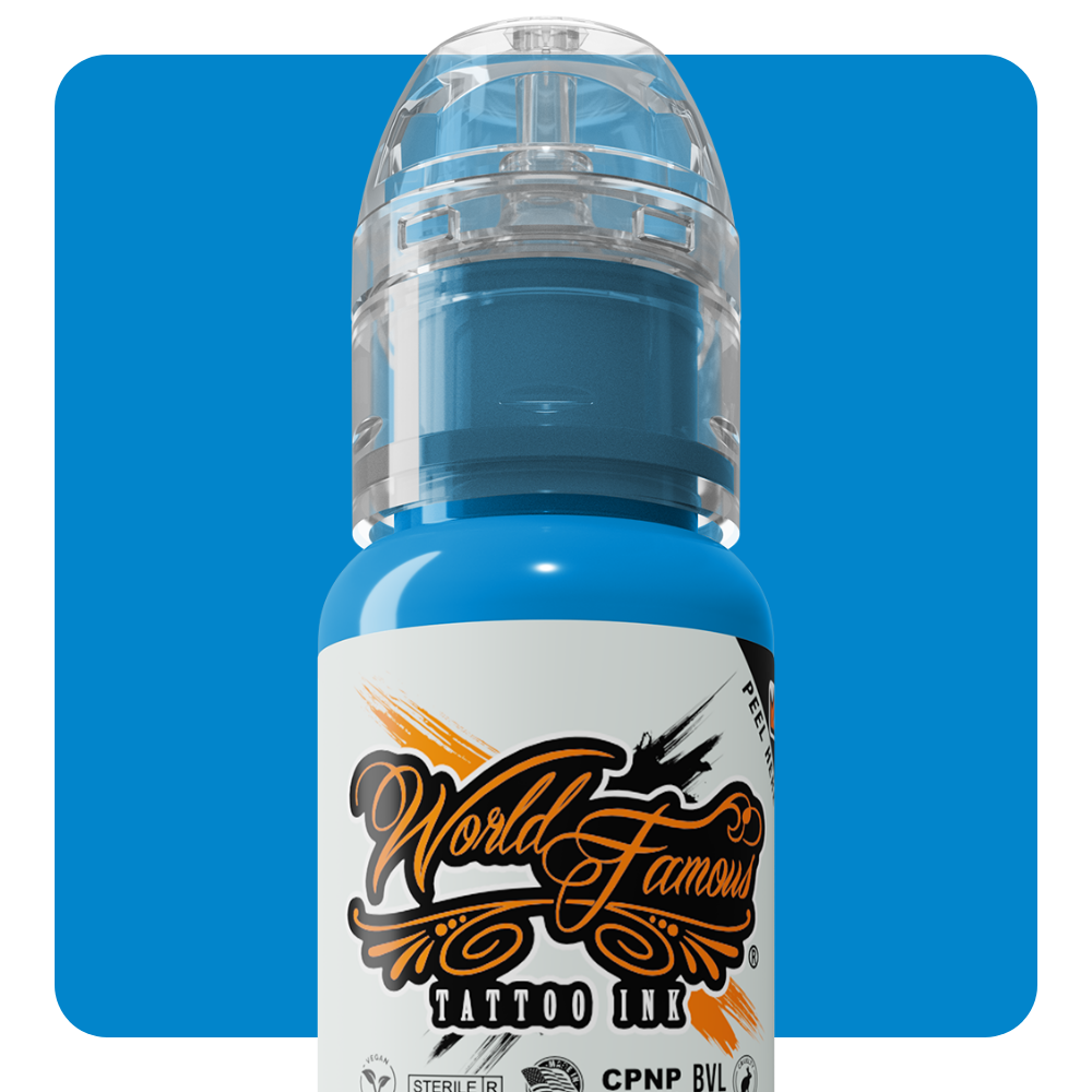 7Color Simple Set — World Famous Tattoo Ink — 1/2oz