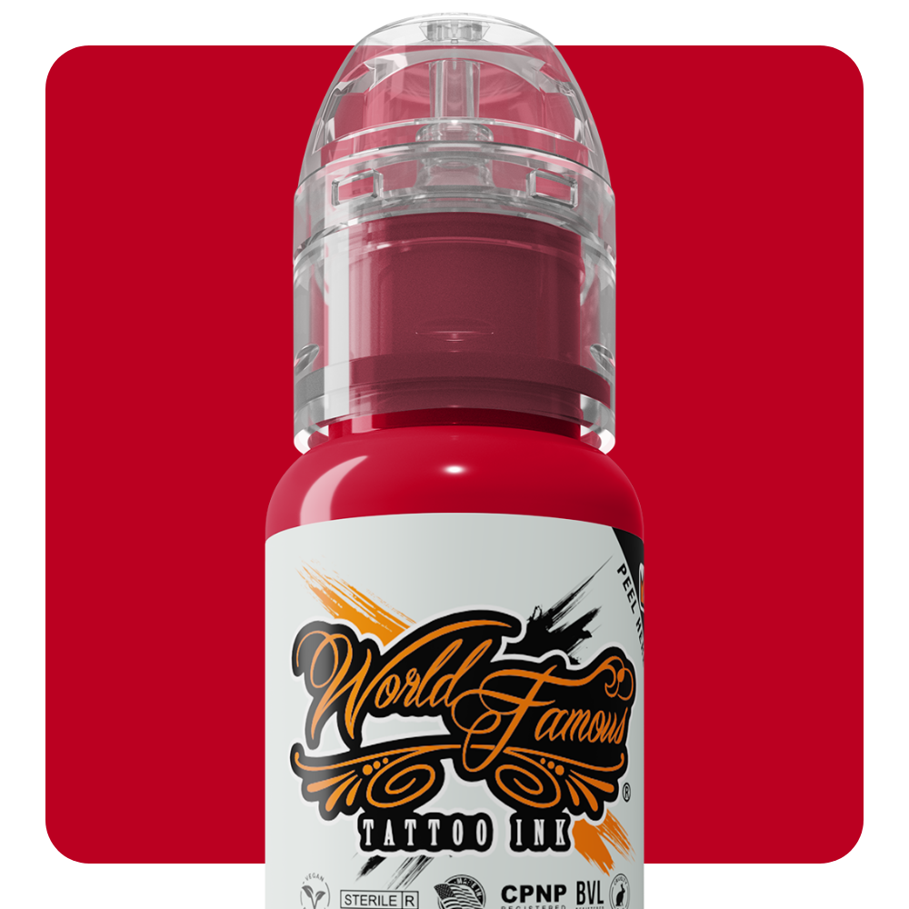 7Color Simple Set — World Famous Tattoo Ink — 1/2oz