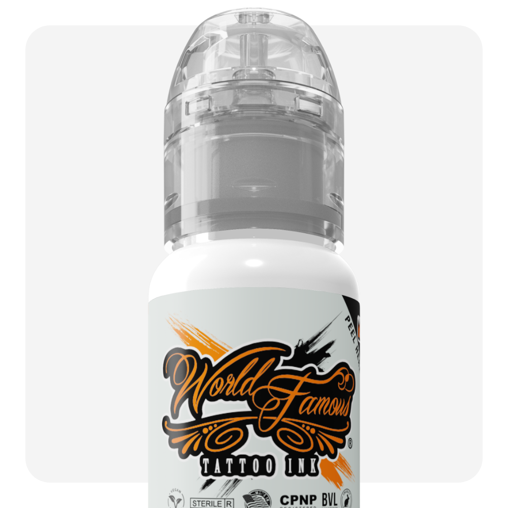 7Color Simple Set — World Famous Tattoo Ink — 1/2oz