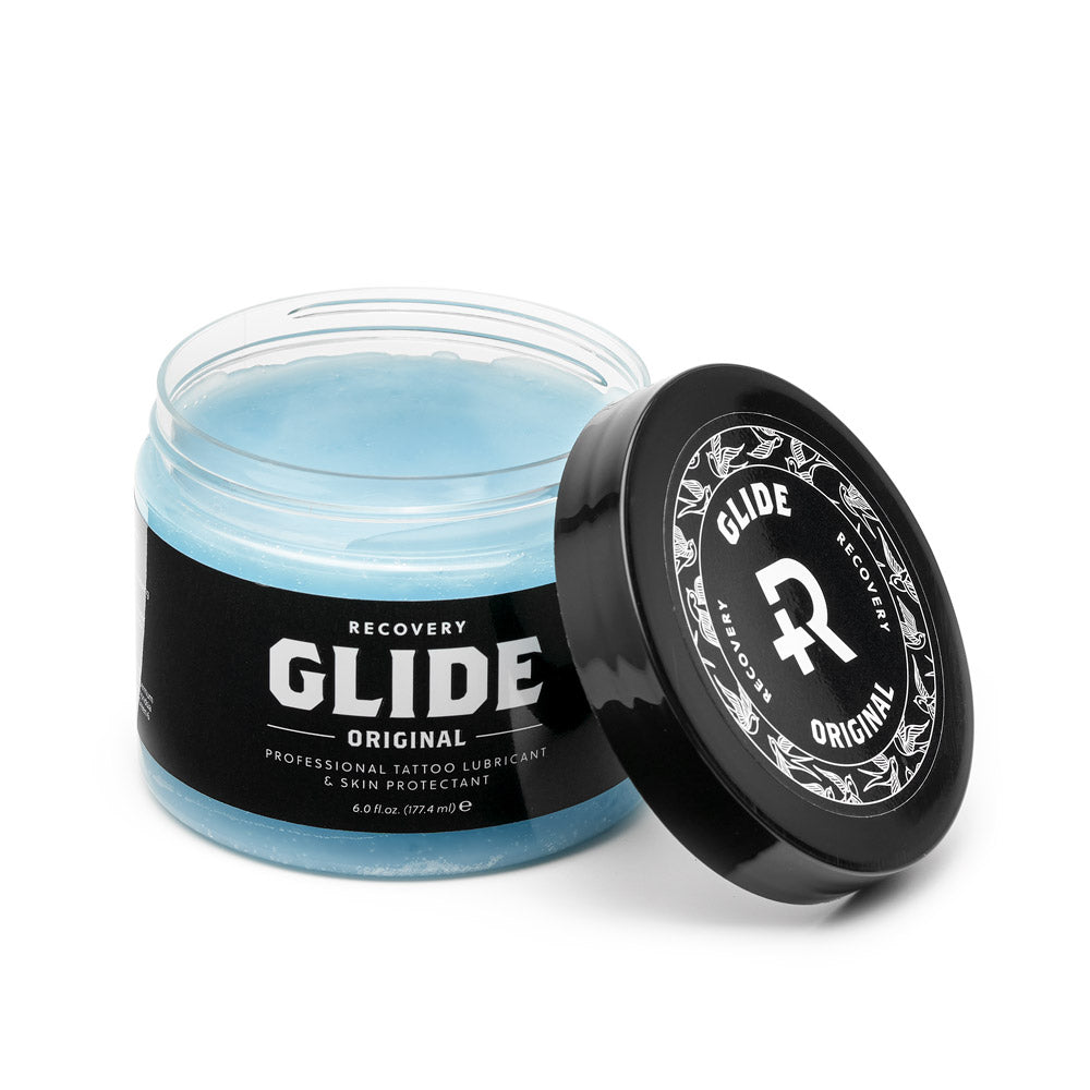 Recovery Tattoo Glide — 6 fl oz Jar - Darklab Tattoo SuppliesRecovery Tattoo Glide — 6 fl oz Jar