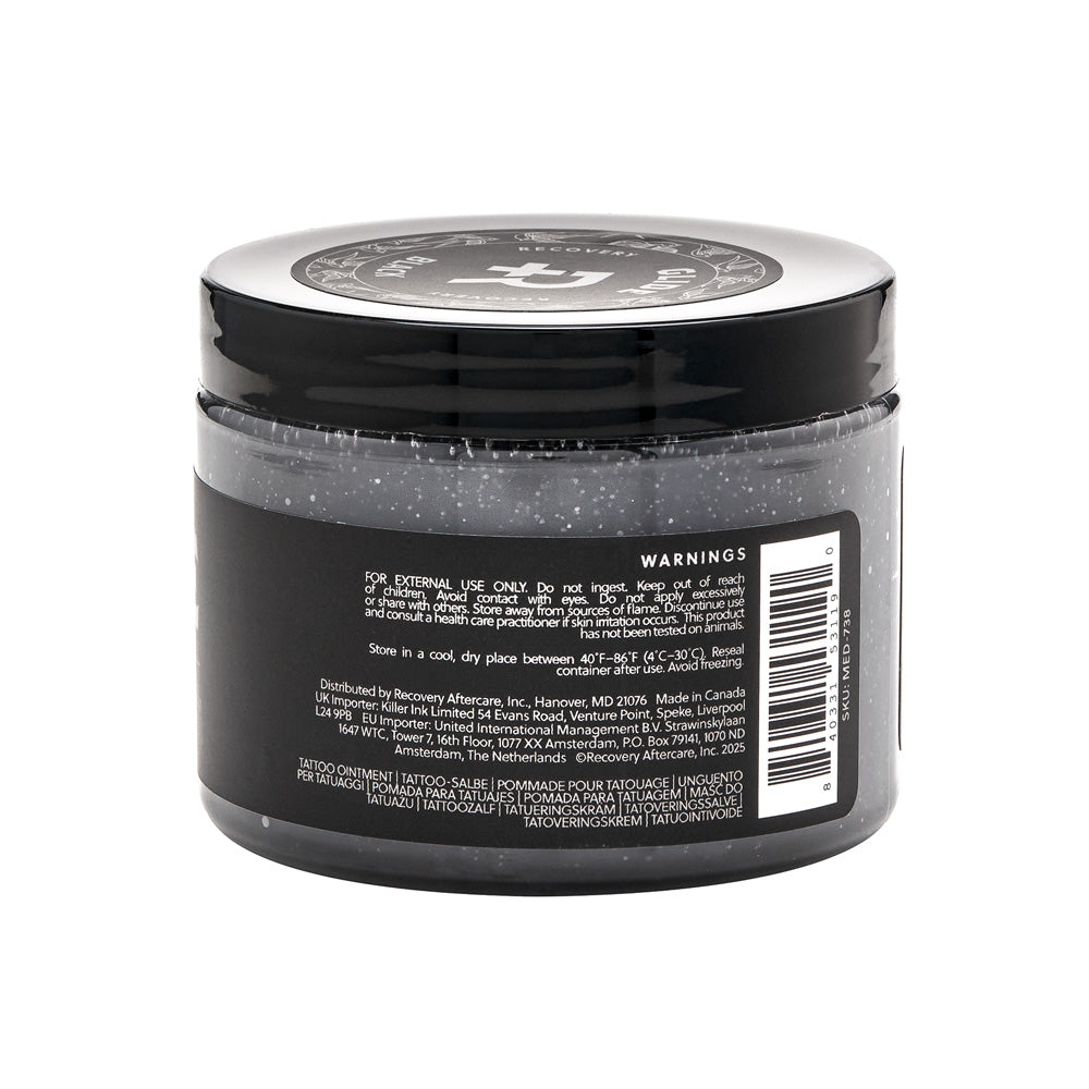 Recovery Black Tattoo Glide - Darklab Tattoo SuppliesRecovery Black Tattoo Glide