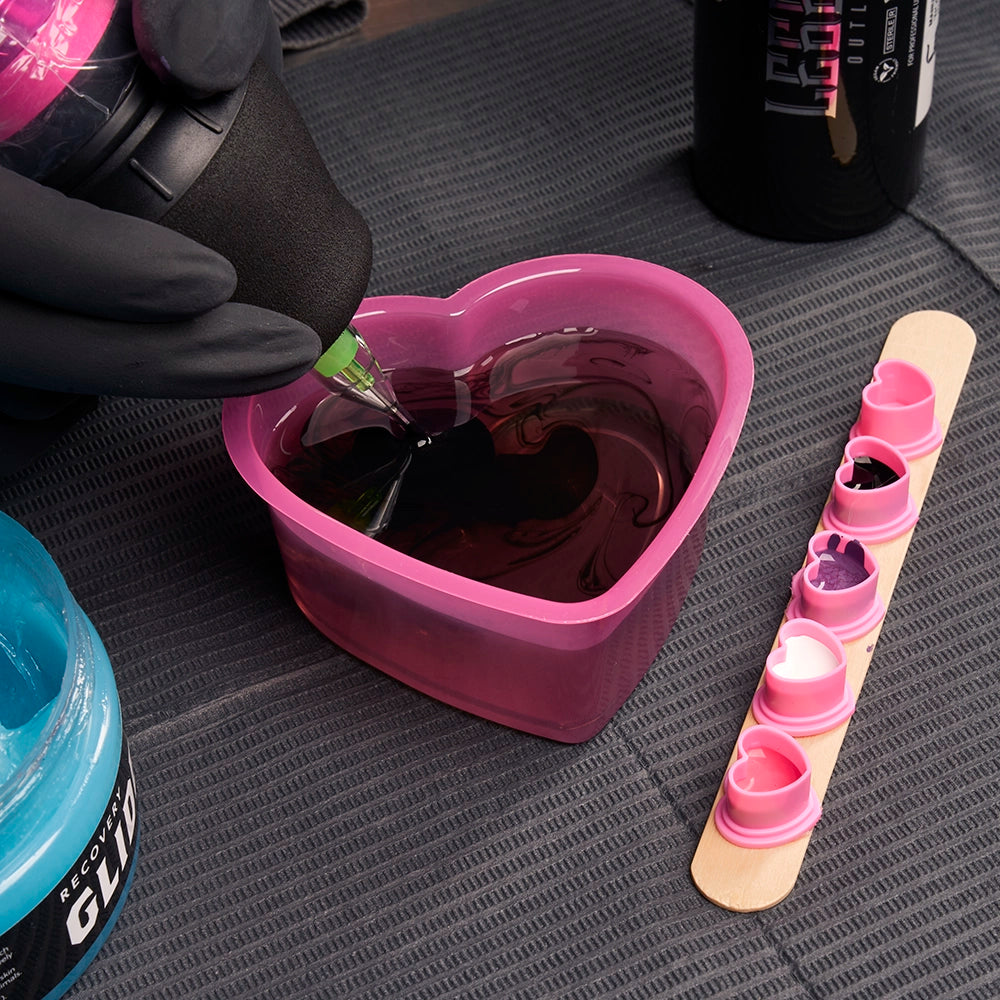 Saferly Heart Rinse Cups — 5oz — Pick Quantity - Darklab Tattoo SuppliesSaferly Heart Rinse Cups — 5oz — Pick Quantity