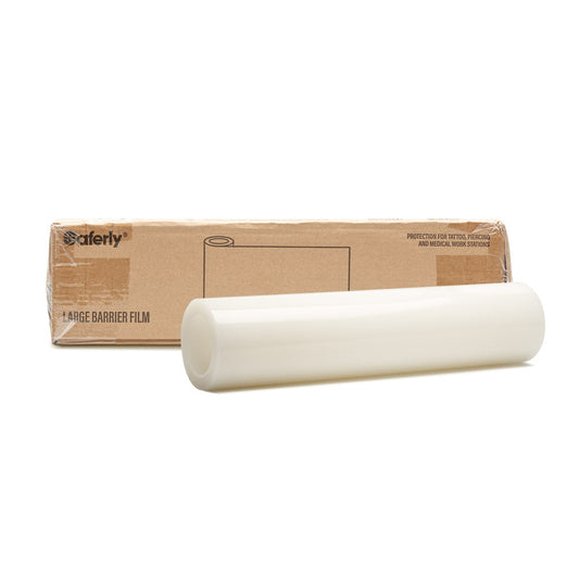 Saferly Clear Barrier Film — 20” x 3,937” — One Roll Saferly Clear Barrier Film — 20” x 3,937” — One Roll