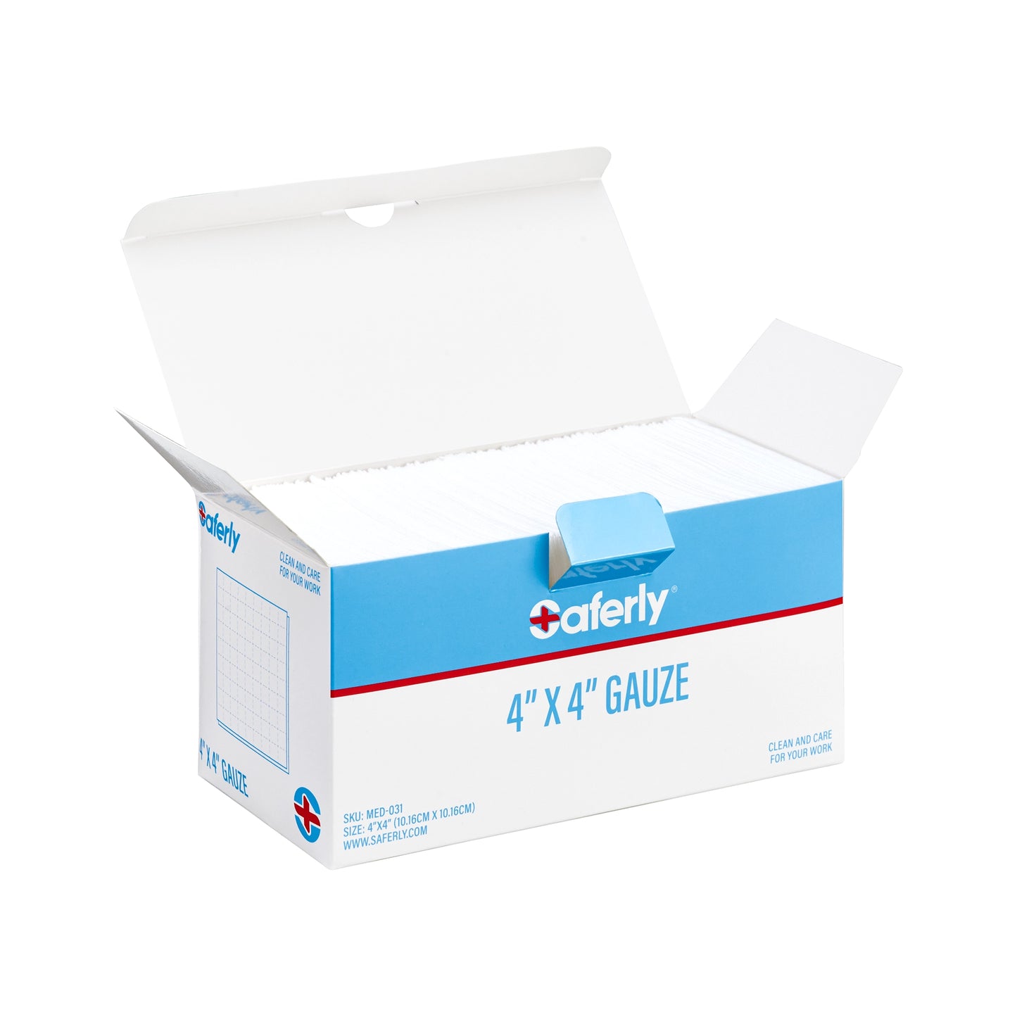 Saferly Gauze — Box of 200 — Pick Size