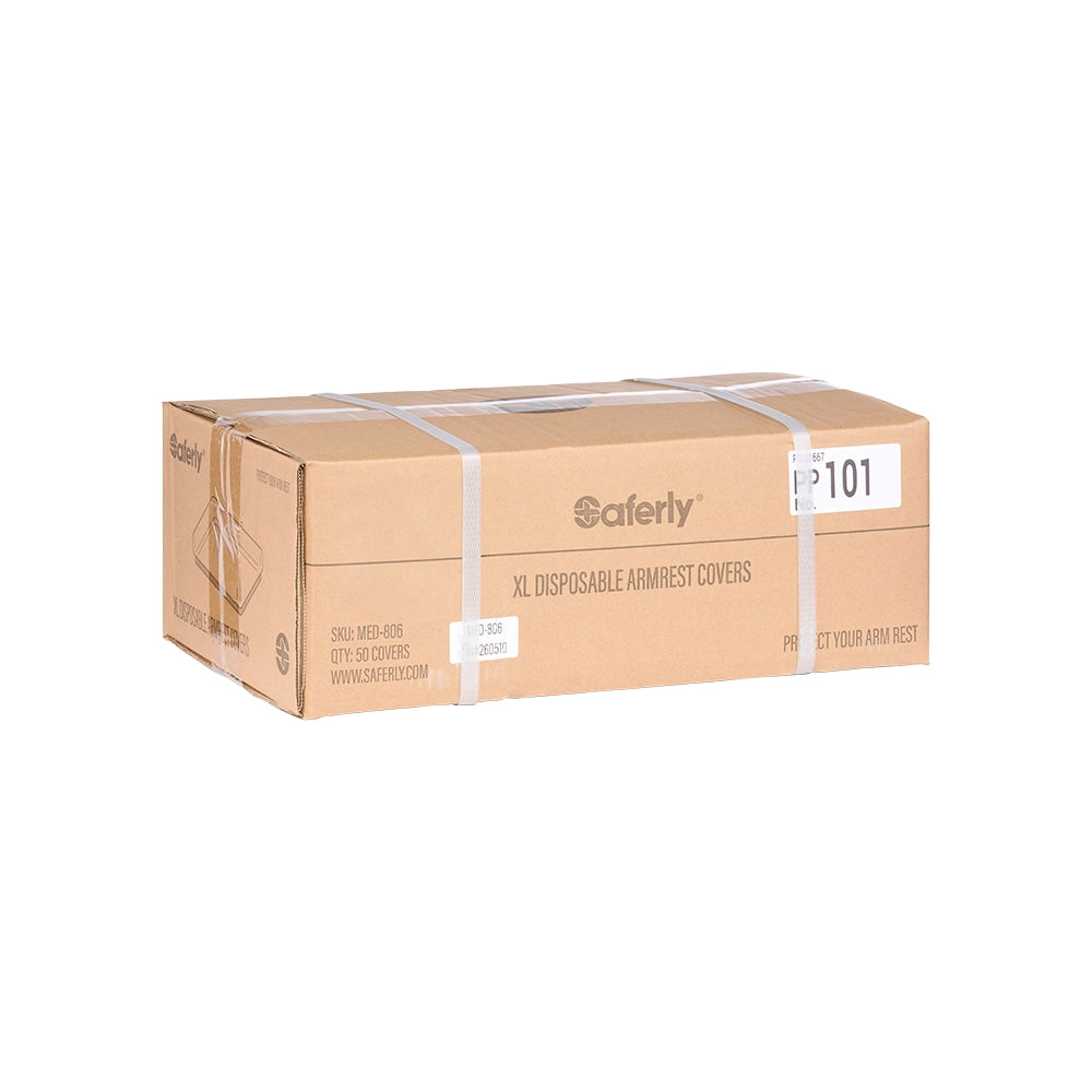 Saferly XL Disposable Tattoo Arm Rest Covers — Box of 50Saferly XL Disposable Tattoo Arm Rest Covers — Box of 50