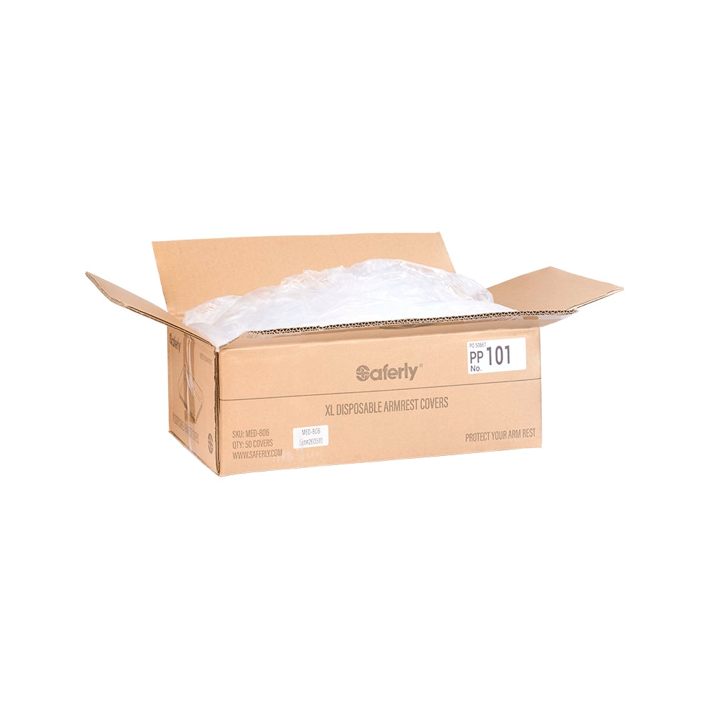Saferly XL Disposable Tattoo Arm Rest Covers — Box of 50Saferly XL Disposable Tattoo Arm Rest Covers — Box of 50