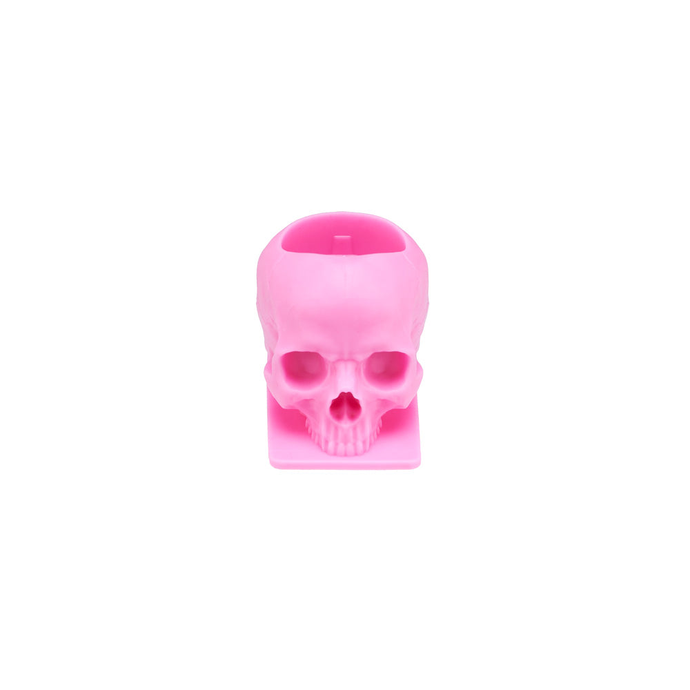 Saferly Skull Silicone Ink Caps —Size #16 (Large) — Bag of 200  — Pick Color - Darklab Tattoo Supplies