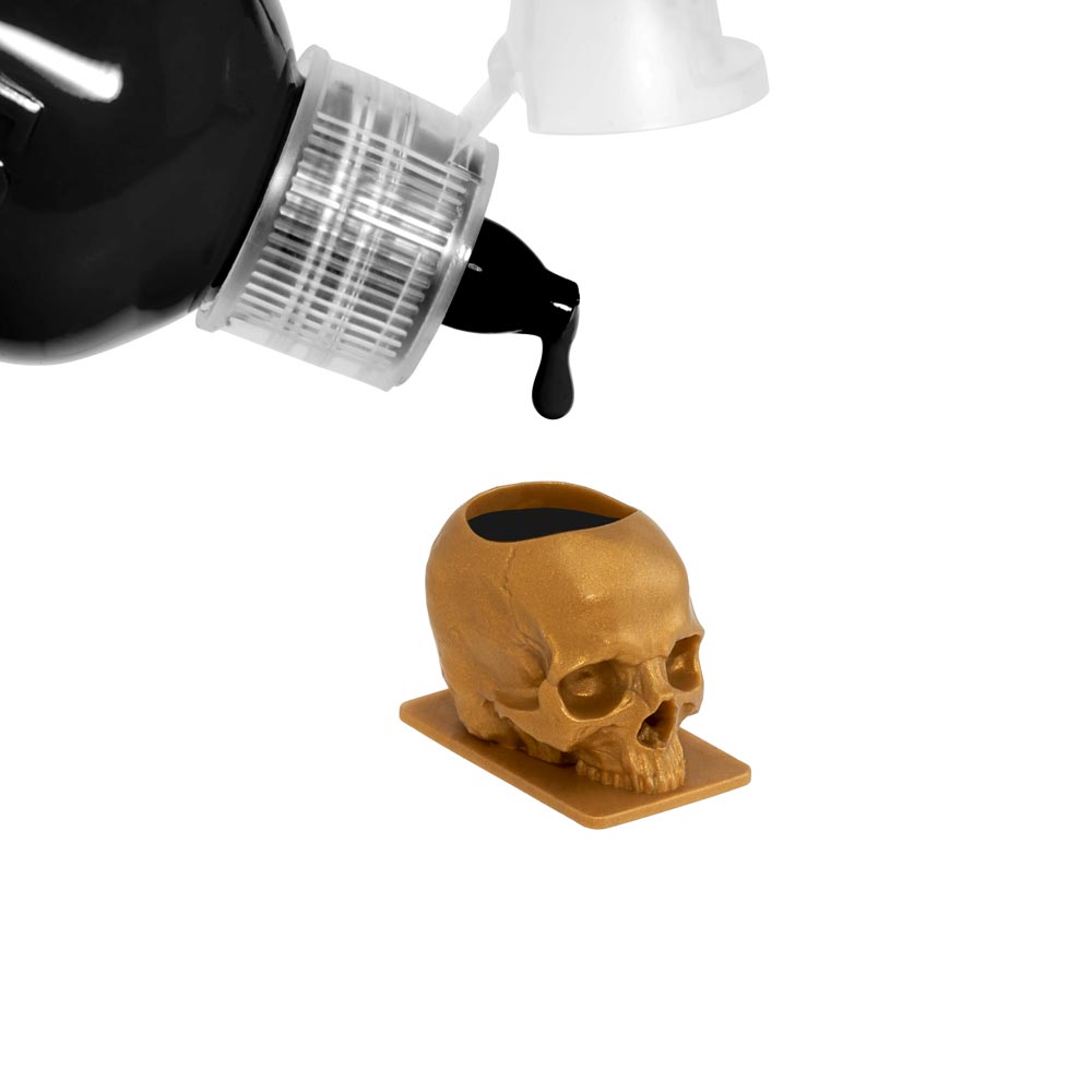 Saferly Skull Ink Caps — Size #16 (Large) — Bag of 200 - Darklab Tattoo SuppliesSaferly Skull Ink Caps — Size #16 (Large) — Bag of 200