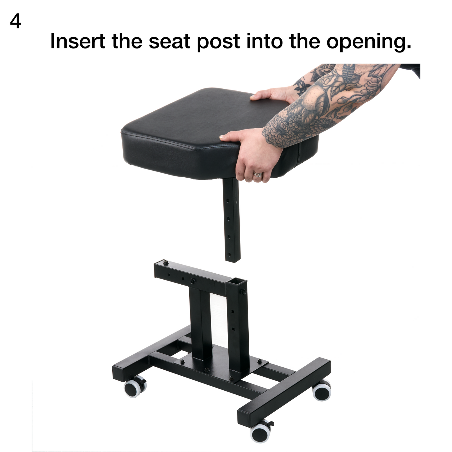 Fellowship Multi-Use Client Chair with Arm Rest - Darklab Tattoo Supplies