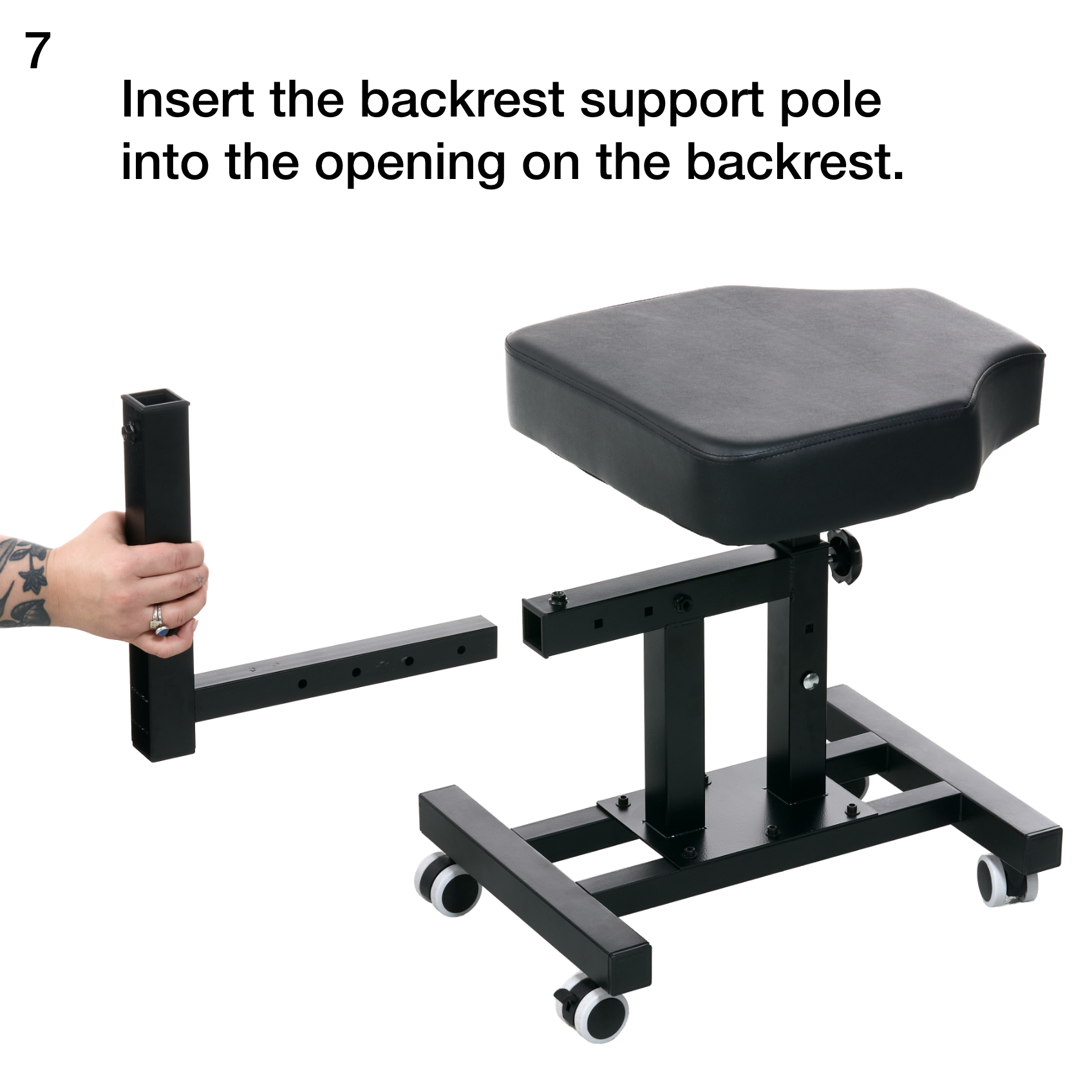 Fellowship Multi-Use Client Chair with Arm Rest - Darklab Tattoo SuppliesFellowship Multi-Use Client Chair with Arm Rest