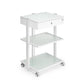 Fellowship Locking Cabinet for Rolling Cart — WhiteFellowship Locking Cabinet for Rolling Cart — White