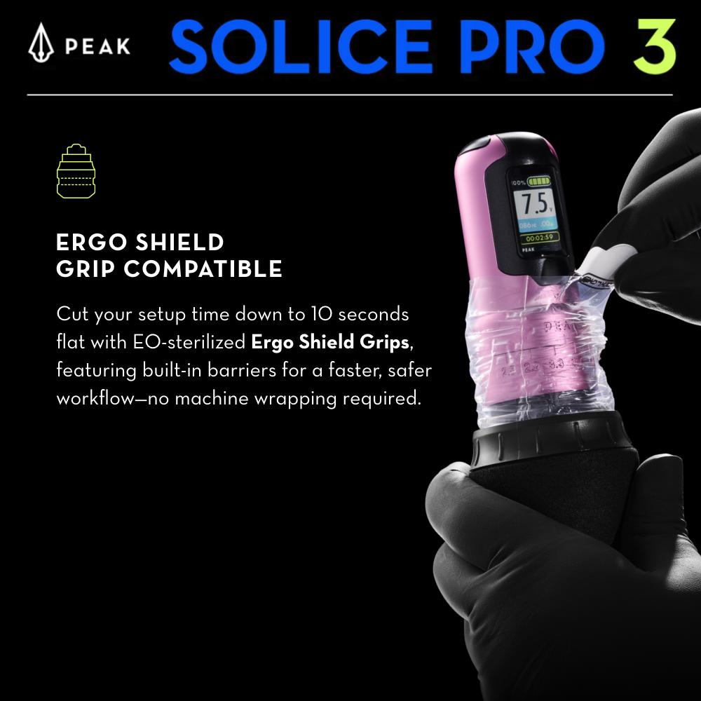 Peak Solice Pro 3 Wireless Machine with 1 Spare BatteryPeak Solice Pro 3 Wireless Tattoo Machine