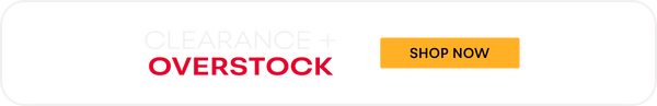 Clearance + overstock