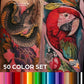 50 color Set — World Famous — 1oz - Darklab Tattoo Supplies50 color Set  World Famous  1oz