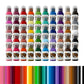 50 color Set — World Famous — 1oz - Darklab Tattoo Supplies50 color Set  World Famous  1oz