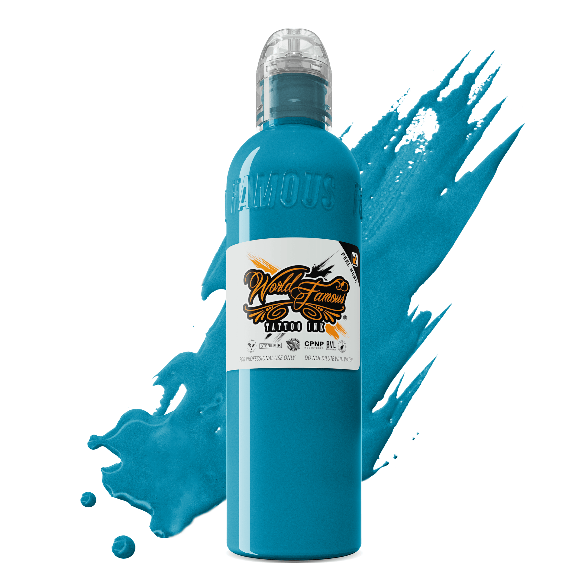 WFAA4 World Famous Algarve Aqua 4ozAlgarve Aqua | World Famous Tattoo Ink