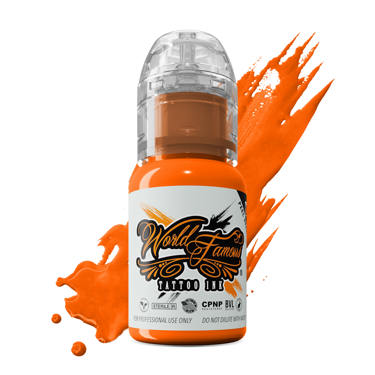 World Famous Tattoo Ink – 1/2oz Bottle – Pick Your Color