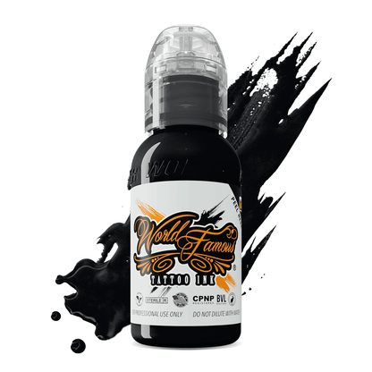 Pitch Black | World Famous Tattoo Ink - Darklab Tattoo SuppliesPitch Black | World Famous Tattoo Ink