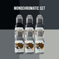 Mono Chromatic Set — World Famous Tattoo Ink — Pick Size - Darklab Tattoo SuppliesMono Chromatic Set — World Famous Tattoo Ink — Pick Size