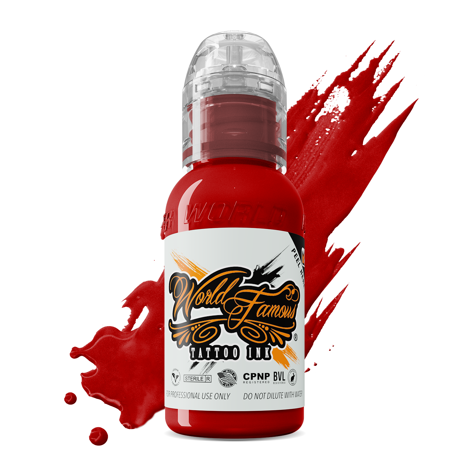 Straight Red | World Famous Tattoo Ink
