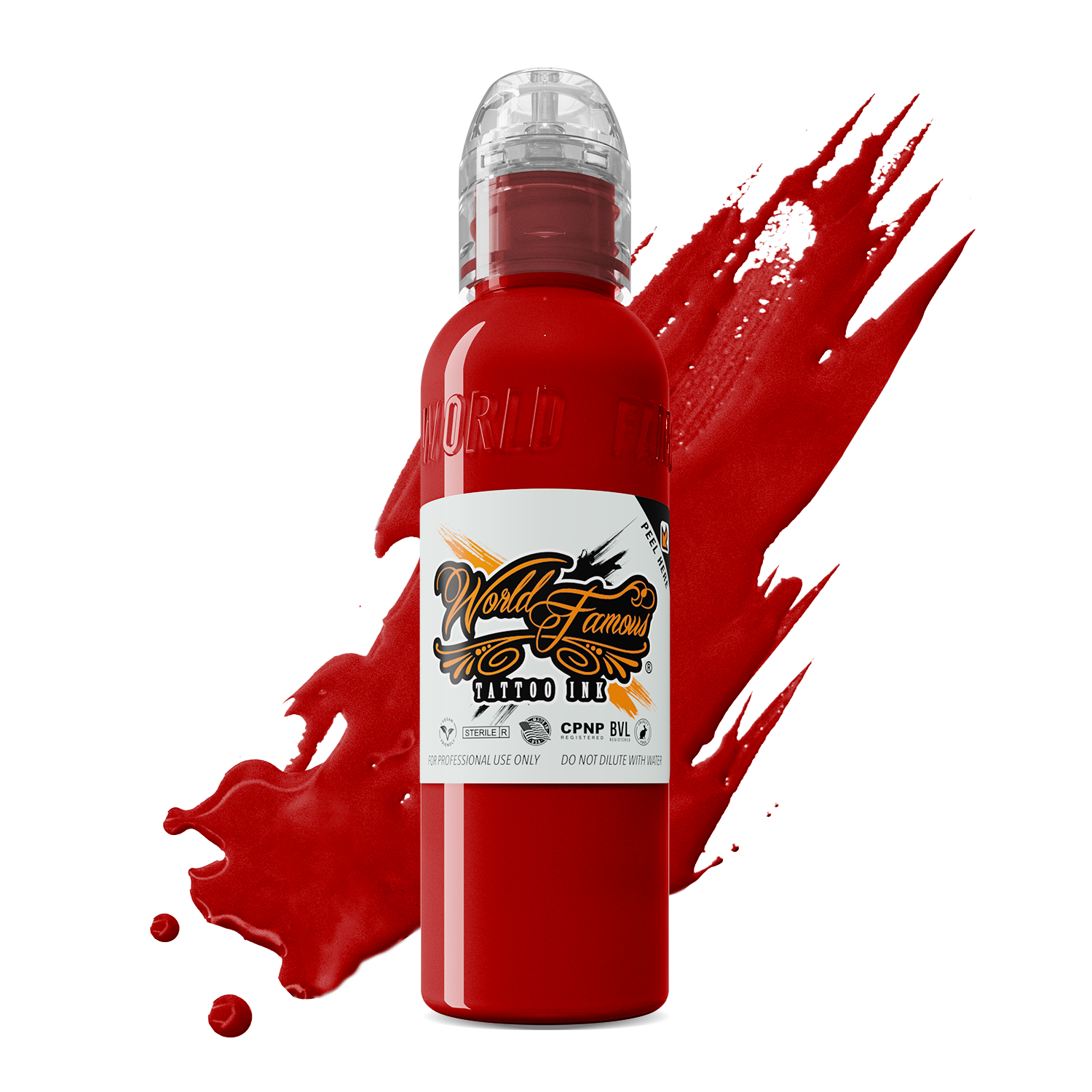Straight Red | World Famous Tattoo Ink
