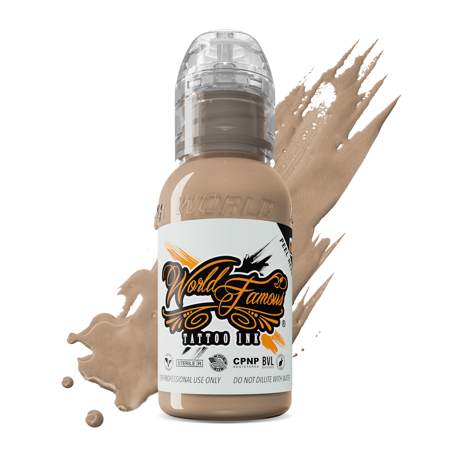 12 Color Skintone Set 1 oz | World Famous Tattoo Ink - Darklab Tattoo Supplies