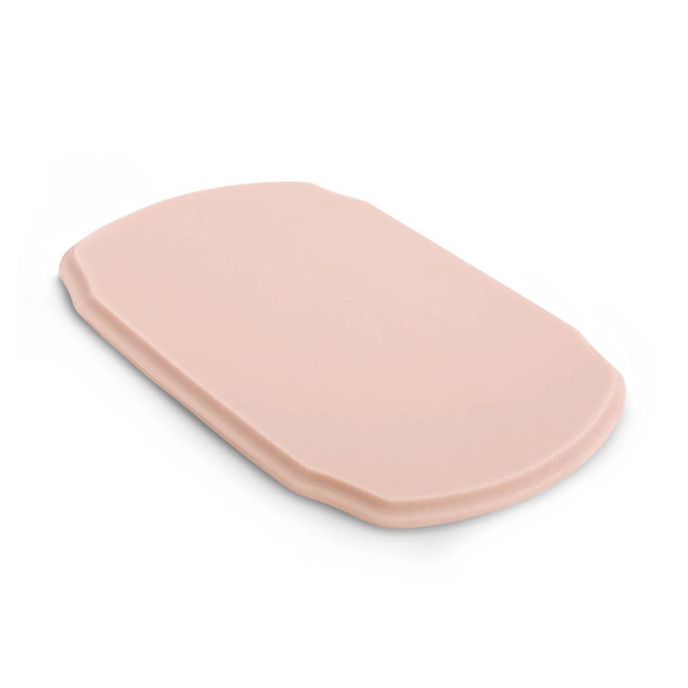 Tattooable Synthetic Rounded Plaque — Pick Skin Tone