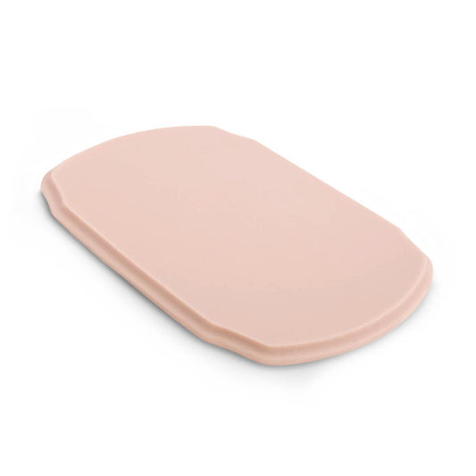 Tattooable Synthetic Rounded Plaque — Pick Skin Tone