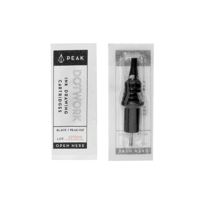 Peak Dotwork Ink Drawing Cartridge — Pick Color — Box of 20