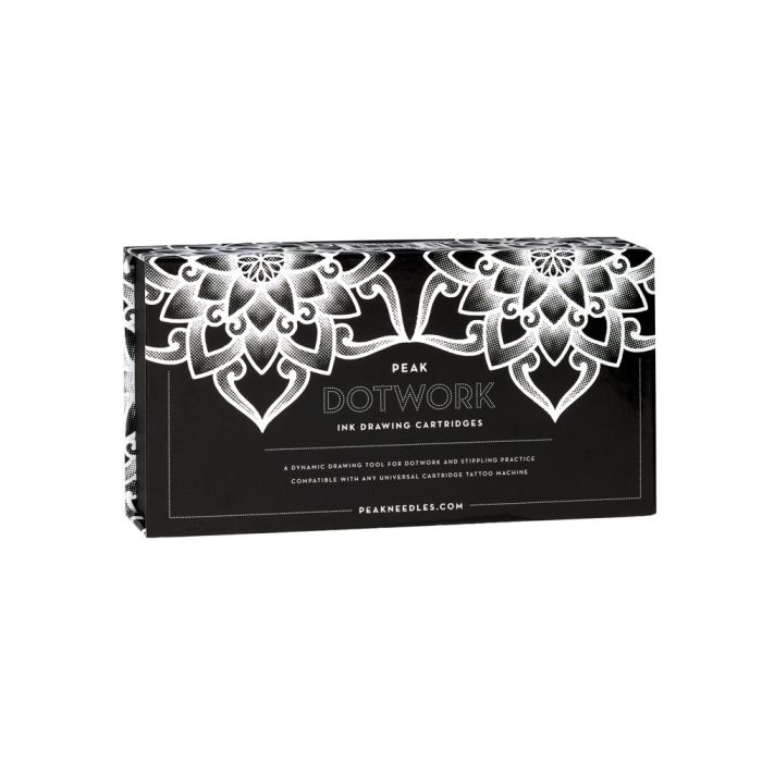 Peak Dotwork Ink Drawing Cartridge — Pick Color — Box of 20