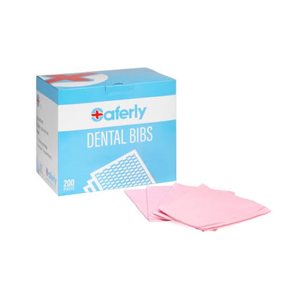 Saferly Dental Bibs 13" x 18" — Box of 200 — Pick Color - Darklab Tattoo SuppliesSaferly Dental Bibs 13" x 18" — Box of 200 — Pick Color