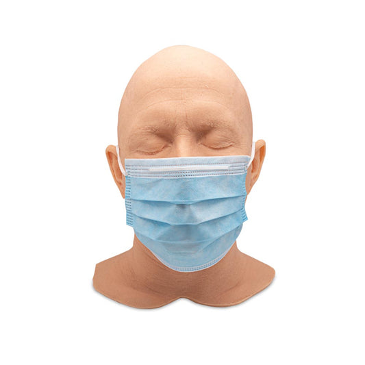 Saferly Blue Disposable Face Masks — Case of 900 Saferly Blue Disposable Face Masks — Case of 900