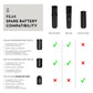 Peak Solice with Extra Battery Pack — Pick Color and Battery Type - Peak NeedlesSolice Pro Adjustable Stroke Wireless Pen Tattoo Machine with 1 Spare Battery