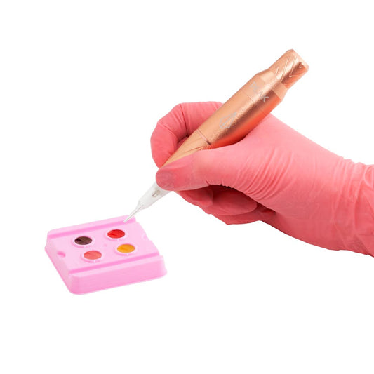 Saferly Mini Disposable PMU Pigment Trays — Bag of 200 Saferly Mini Disposable PMU Pigment Trays — Bag of 200