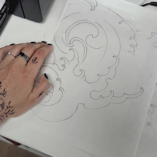 StandStill Transfer Film and Adhesive Stencil Spray