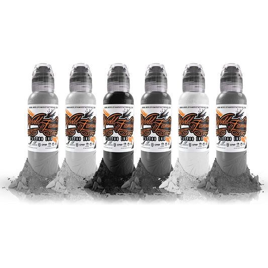 Mono Chromatic Set | World Famous Tattoo Ink Mono Chromatic Set | World Famous Tattoo Ink