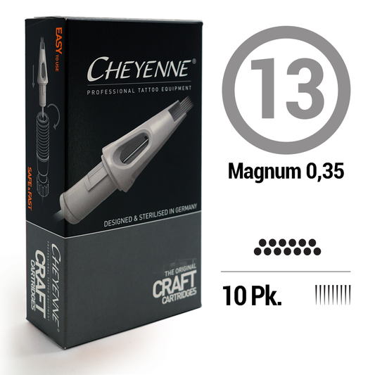 13 Magnum Tattoo Craft Cartridge Needle 13 Magnum Tattoo Craft Cartridge Needle