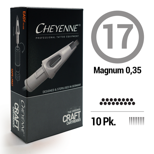 17 Magnum Tattoo Craft Cartridge Needle 17 Magnum Tattoo Craft Cartridge Needle