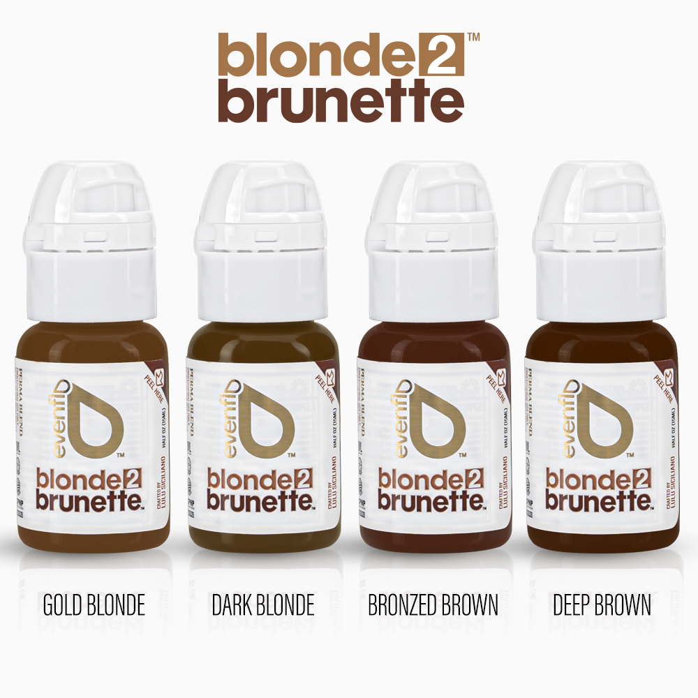 Blonde 2 Brunette Evenflo Colours Set 1/2oz