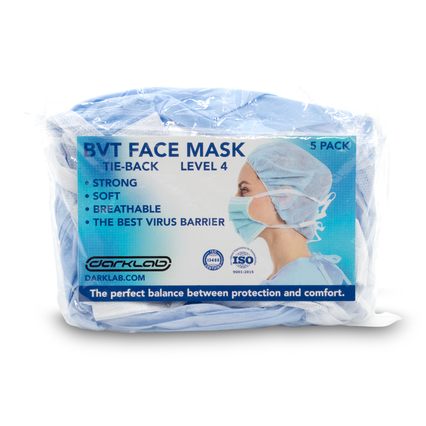 Phoenix Level 4 Blue Disposable Face Masks