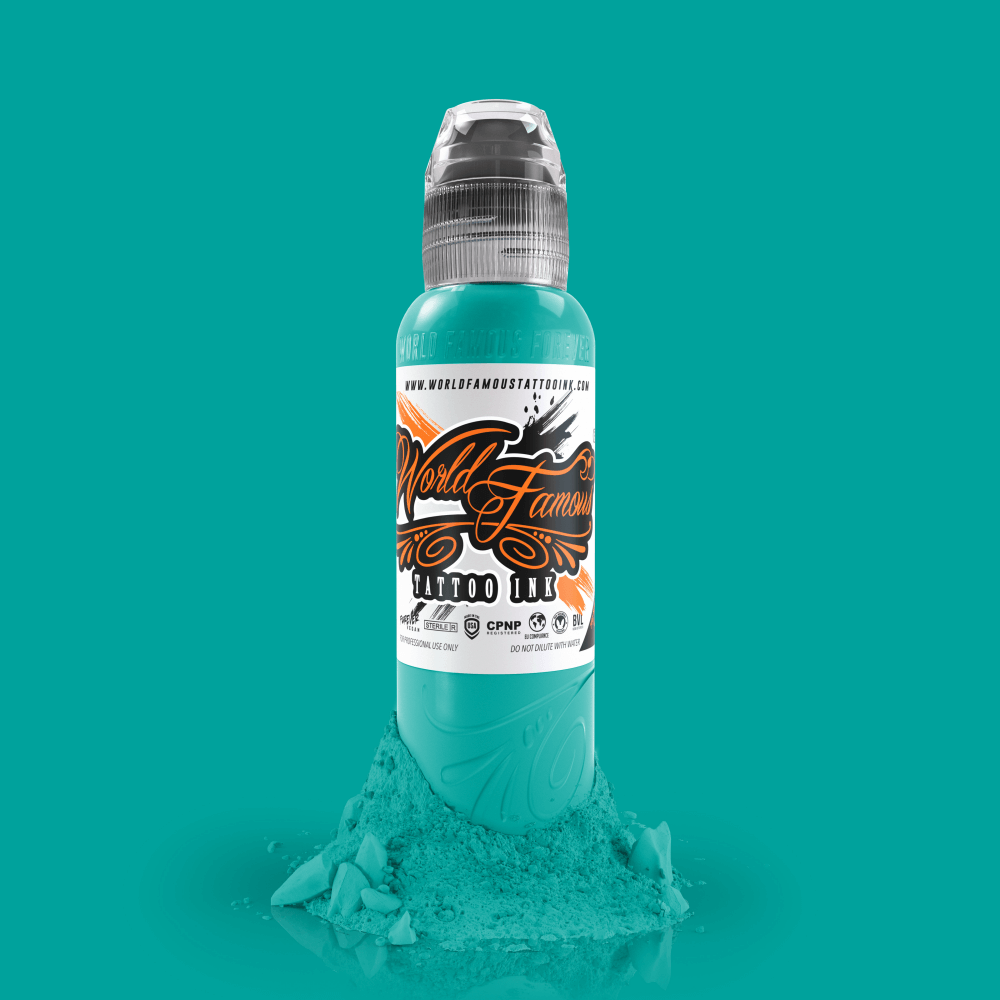 Turquoise - Jay Freestyle Watercolor Ink | World Famous Tattoo Ink