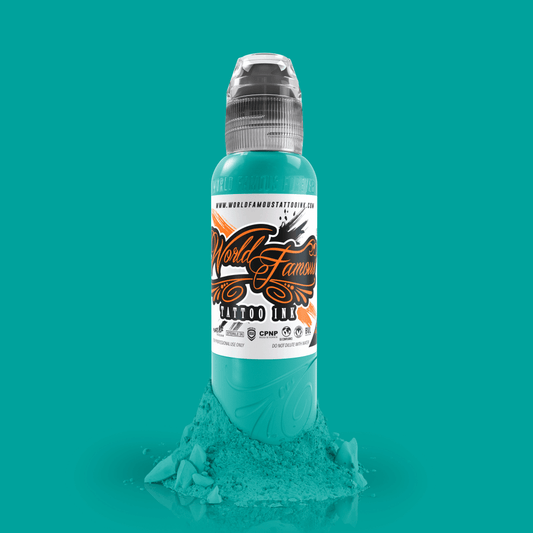 Turquoise - Jay Freestyle Watercolor Ink | World Famous Tattoo Ink