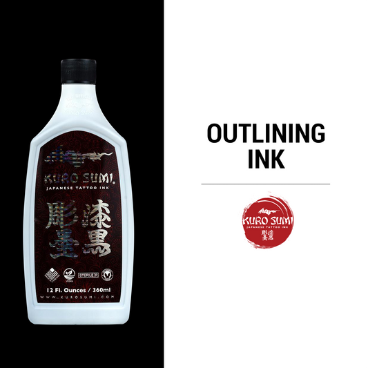 KURO SUMI Tattoo Ink ○ SOFT BRONZE SHADING ○ 30ml (1oz) ○ Australia  Distributors