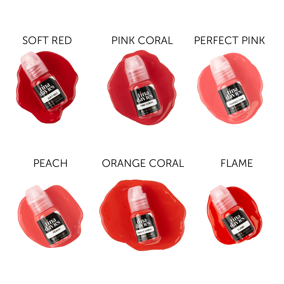 LUST Tina Davies INK Lip Collections | Perma Blend