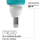 Vertix Micro U Curved Blade